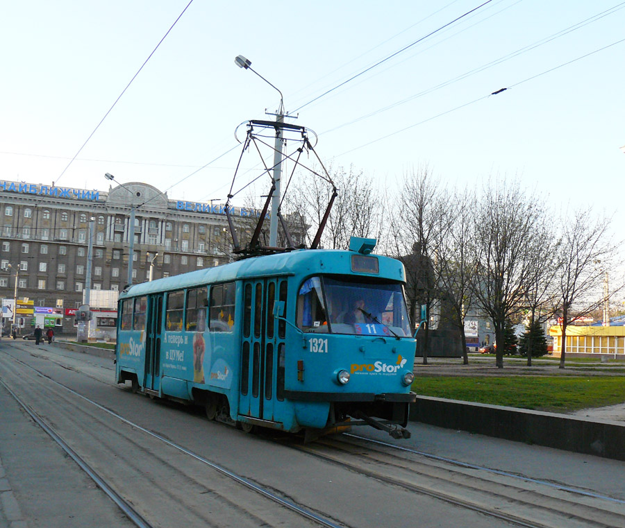 Днепр, Tatra T3SU № 1321