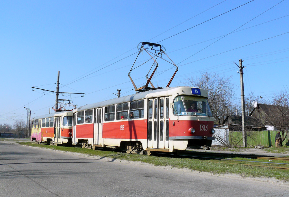 Днепр, Tatra T3SU № 1313