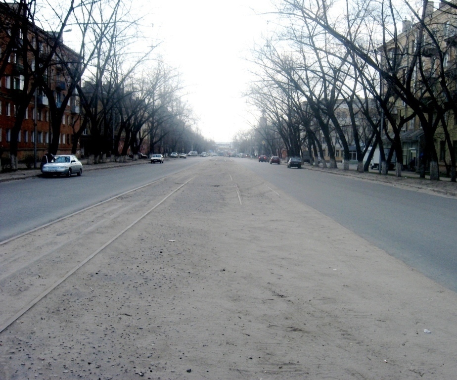 Woronesch — The remnants of Voronezh tramway