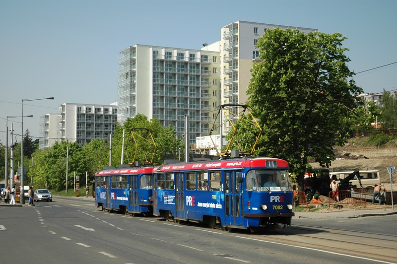 Прага, Tatra T3SUCS № 7082
