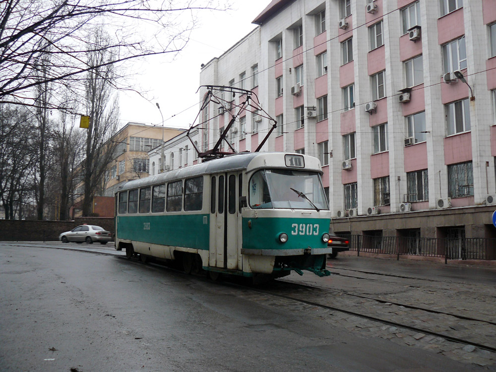 Донецк, Tatra T3SU (двухдверная) № 3903
