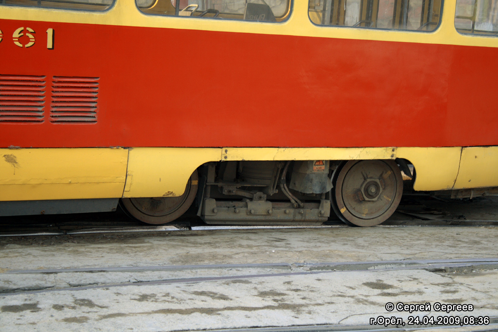 Орёл — Сбои в движении и аварии