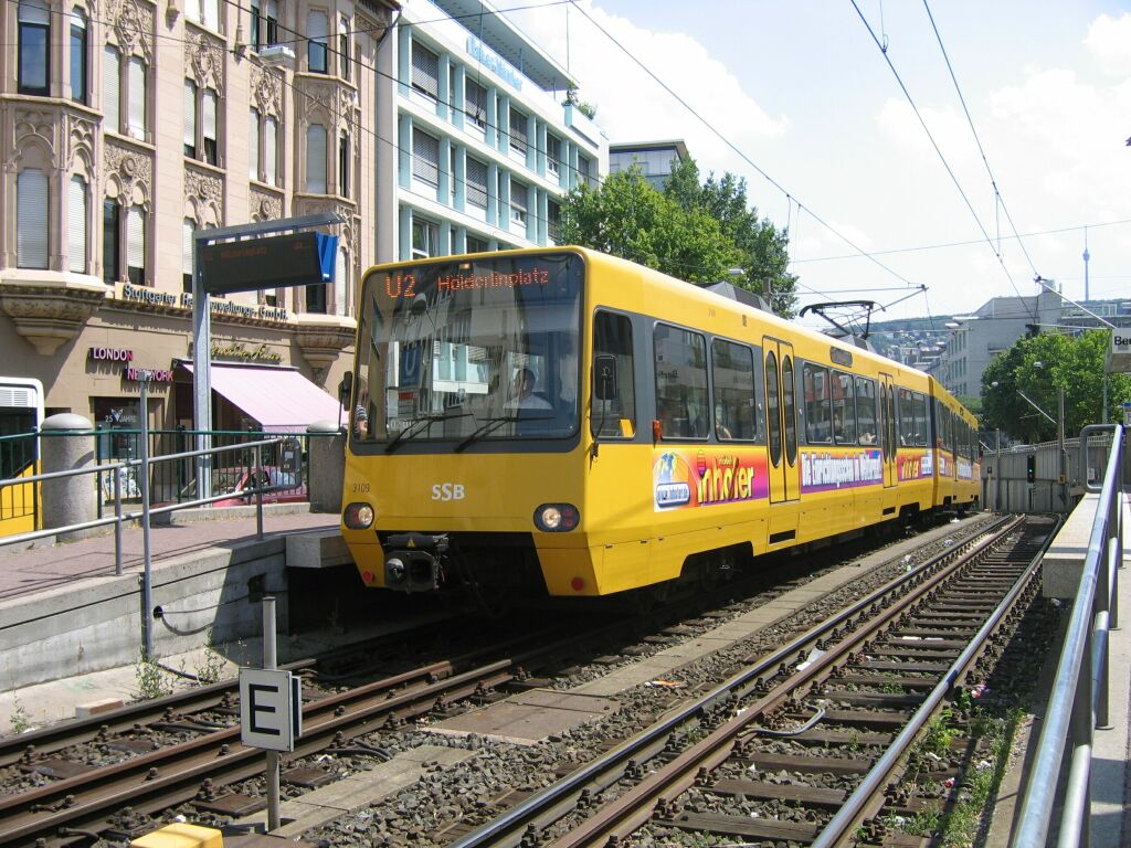 Штутгарт, Duewag DT8.6 № 3109