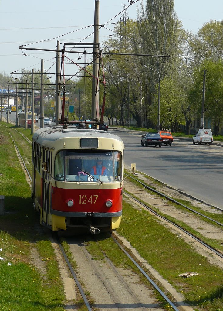 Днепр, Tatra T3SU № 1247