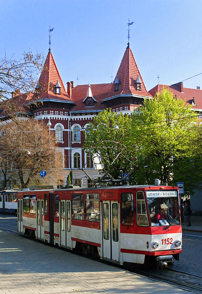 Lviv, Tatra KT4D č. 1152