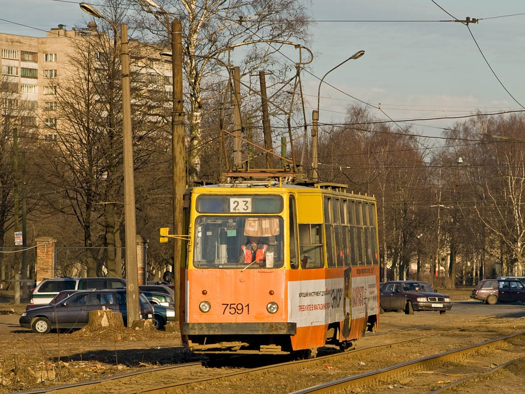 Санкт-Петербург, ЛМ-68М № 7591