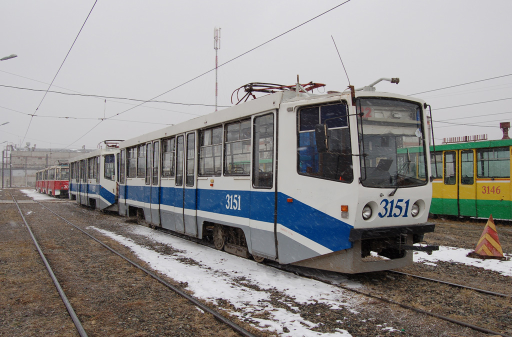 Магнитогорск, 71-608КМ № 3151 Магнитогорск, 71-608КМ № 3151