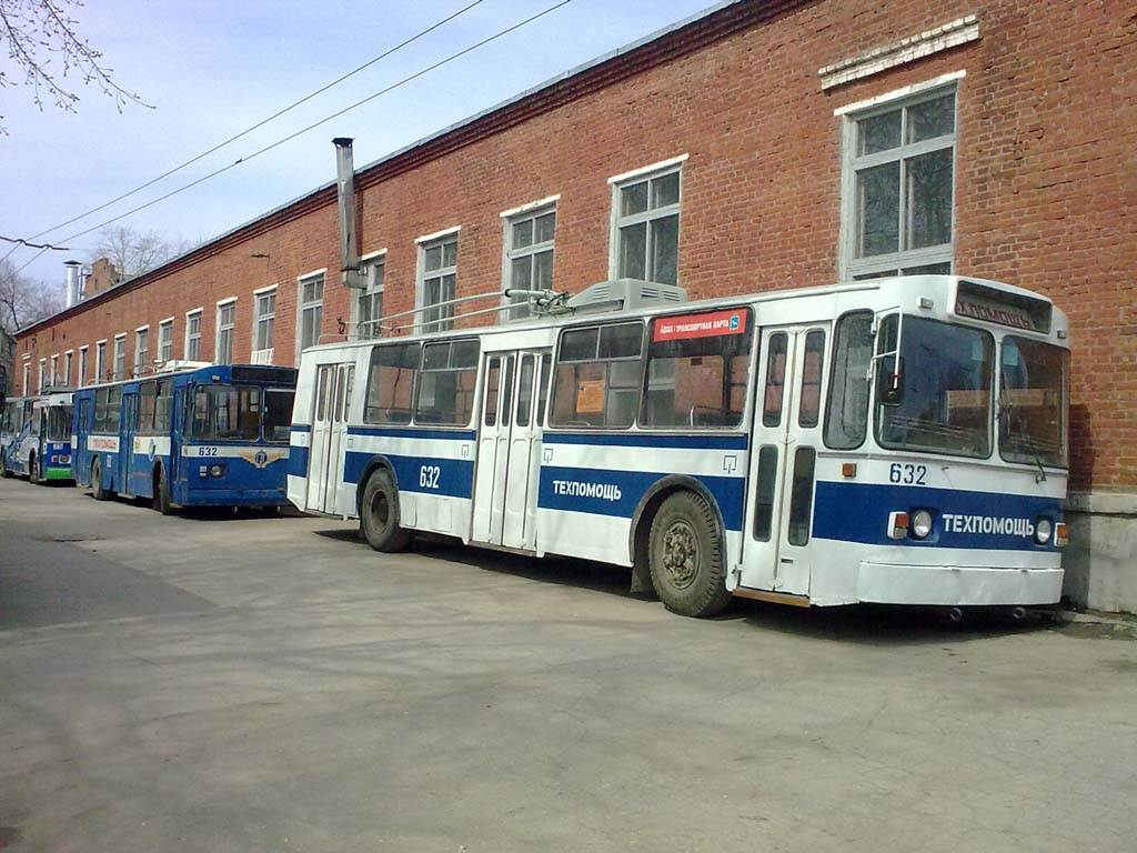 Самара, ЗиУ-682В [В00] № 632; Самара — Троллейбусное депо № 2