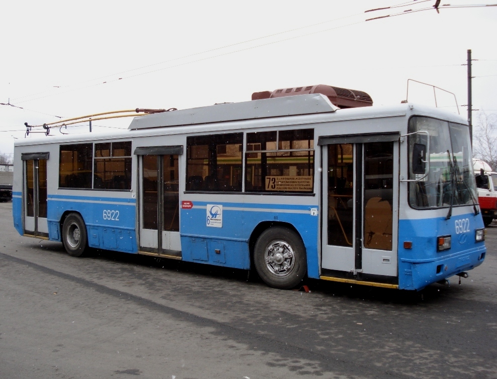 Москва, БТЗ-52761Р № 6922