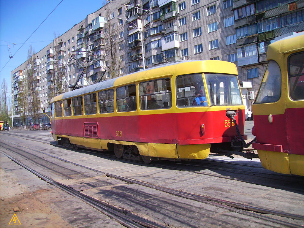 Киев, Tatra T3SU № 5581