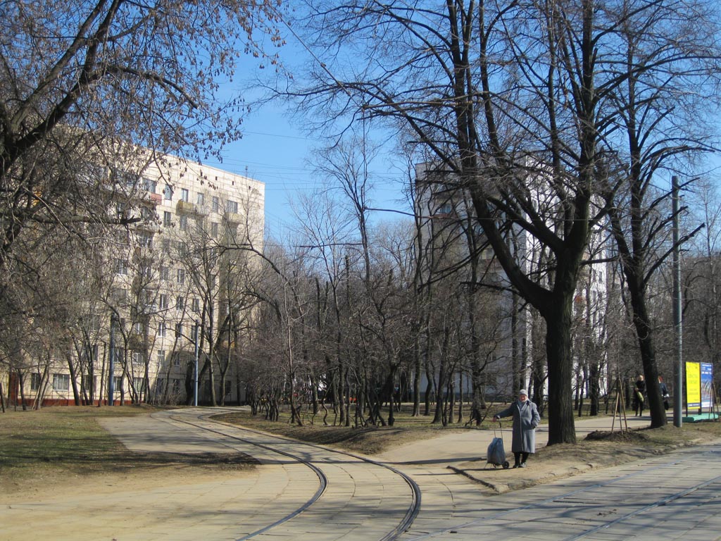 Москва — Конечные станции и кольца; Москва — Трамвайные линии: ЮАО Москва — Конечные станции и кольца; Москва — Трамвайные линии: ЮАО