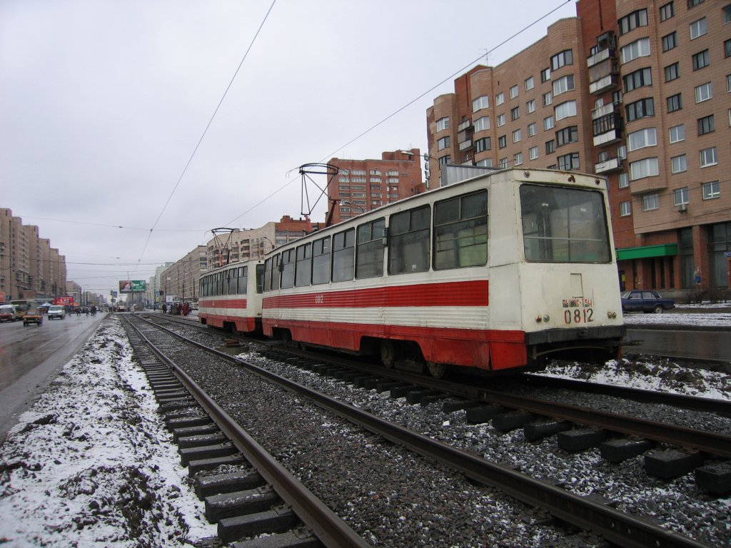 Санкт-Петербург, 71-605 (КТМ-5М3) № 0812