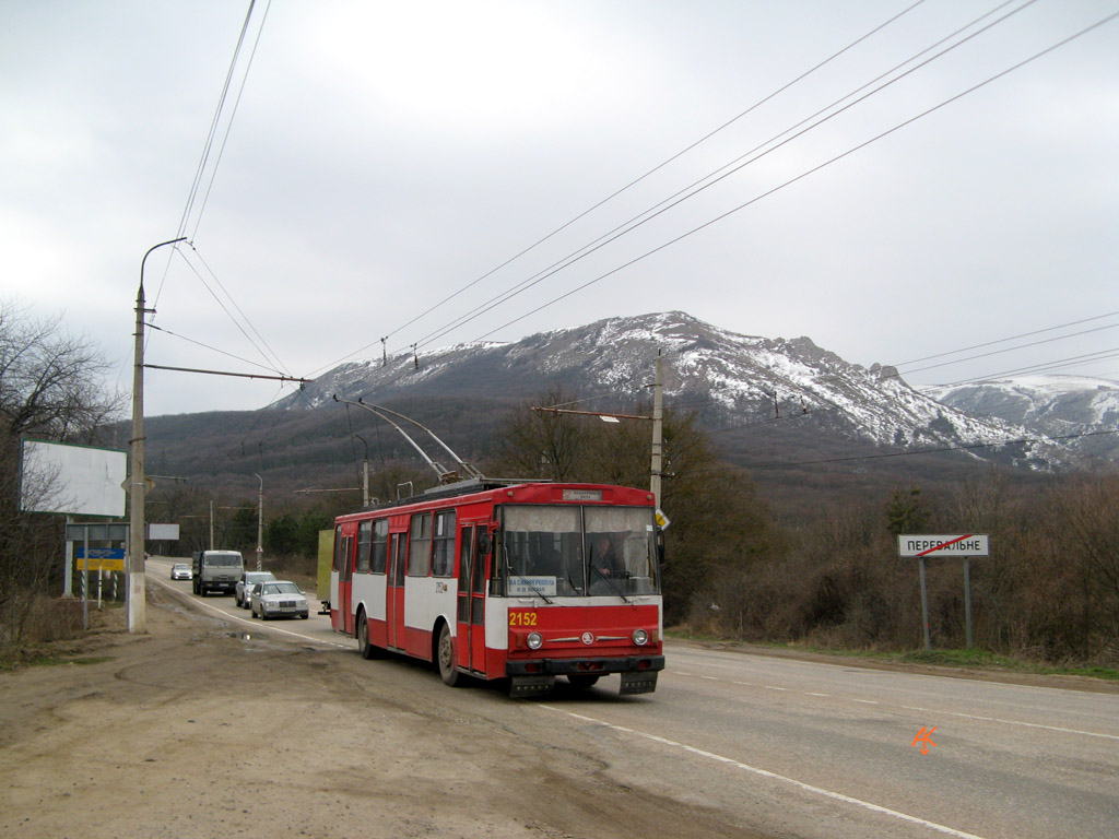 Крымский троллейбус, Škoda 14Tr11/6 № 2152