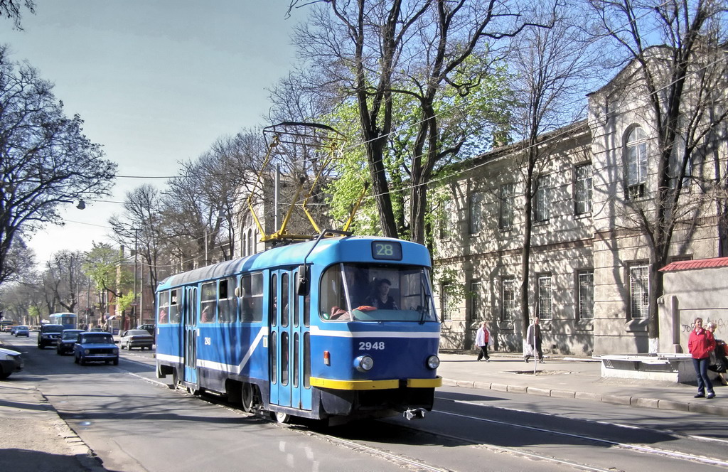 Одеса, Tatra T3R.P № 2948