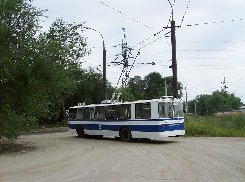 Самара, ЗиУ-682Г [Г00] № 62; Самара — Конечные станции и кольца (троллейбус)