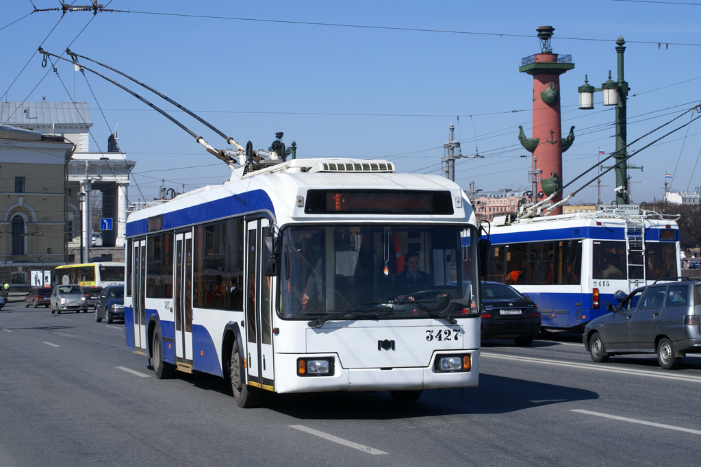 Санкт-Петербург, БКМ 321 № 3427