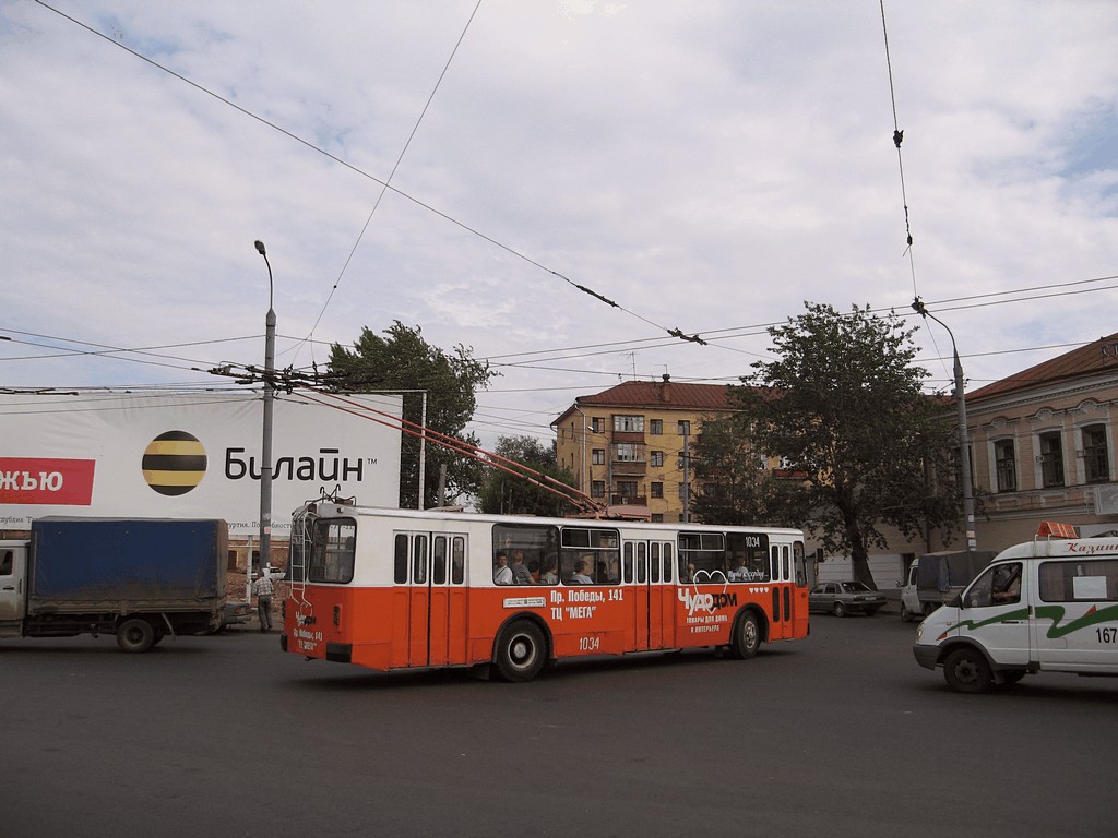 Казань, ЗиУ-682В-012 [В0А] № 1034