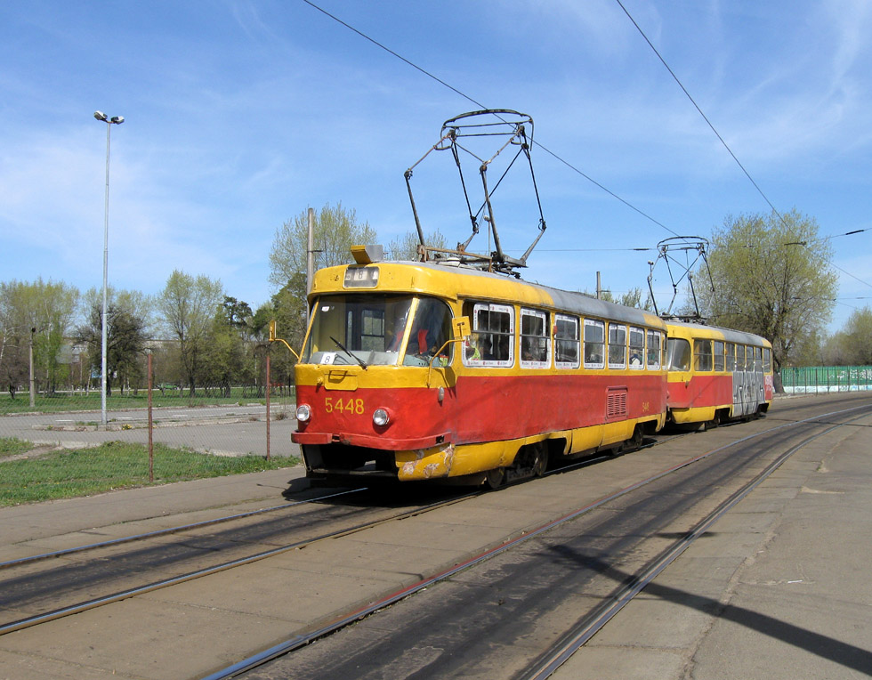 Київ, Tatra T3SU № 5448