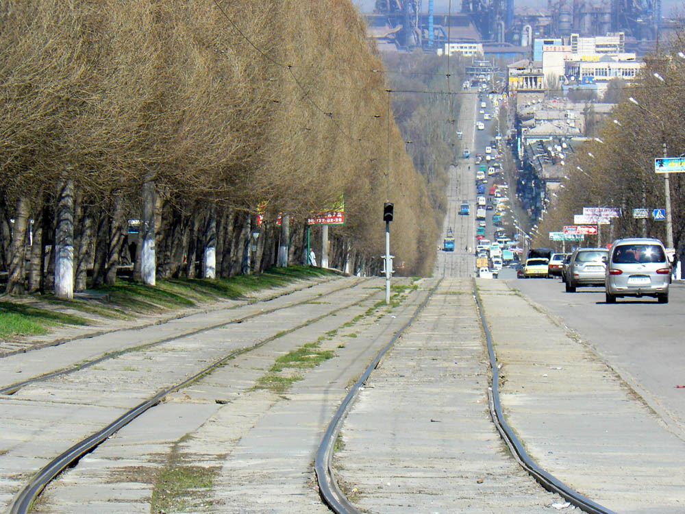 Каменское — Трамвайные линии и инфраструктура