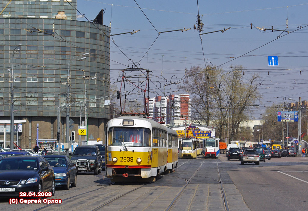 Москва, Tatra T3SU № 2939 Москва, Tatra T3SU № 2939