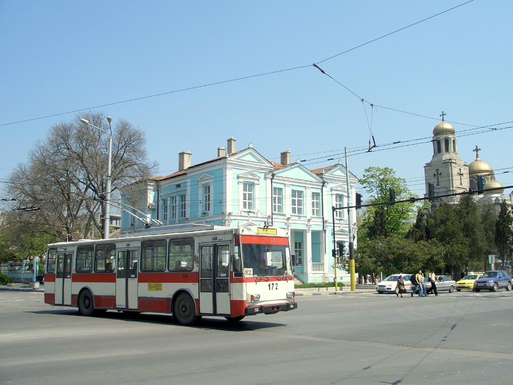 Varna, Škoda 14Tr07 № 172; Varna — Троллейбусы Škoda 14Tr06
