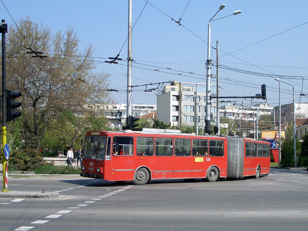 Варна, Škoda 15Tr02/6 № 525