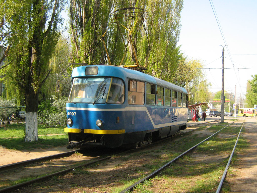Одесса, Tatra T3R.P № 4007