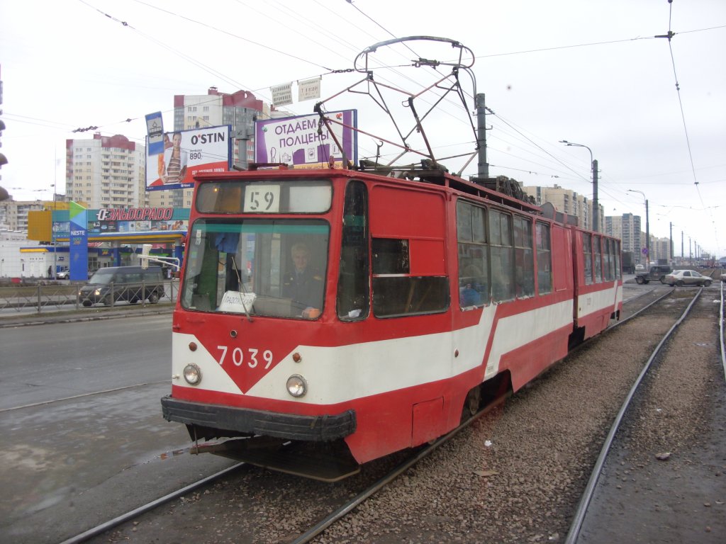 Санкт-Петербург, ЛВС-86К № 7039