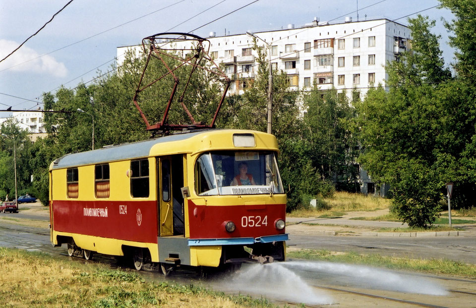 Москва, Tatra T3SU (двухдверная) № 0524