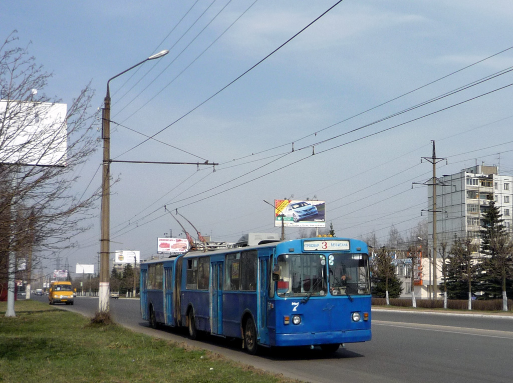 Тверь, ЗиУ-683Б [Б00] № 7; Тверь — Троллейбусные линии: Московский район (микрорайон "Южный")