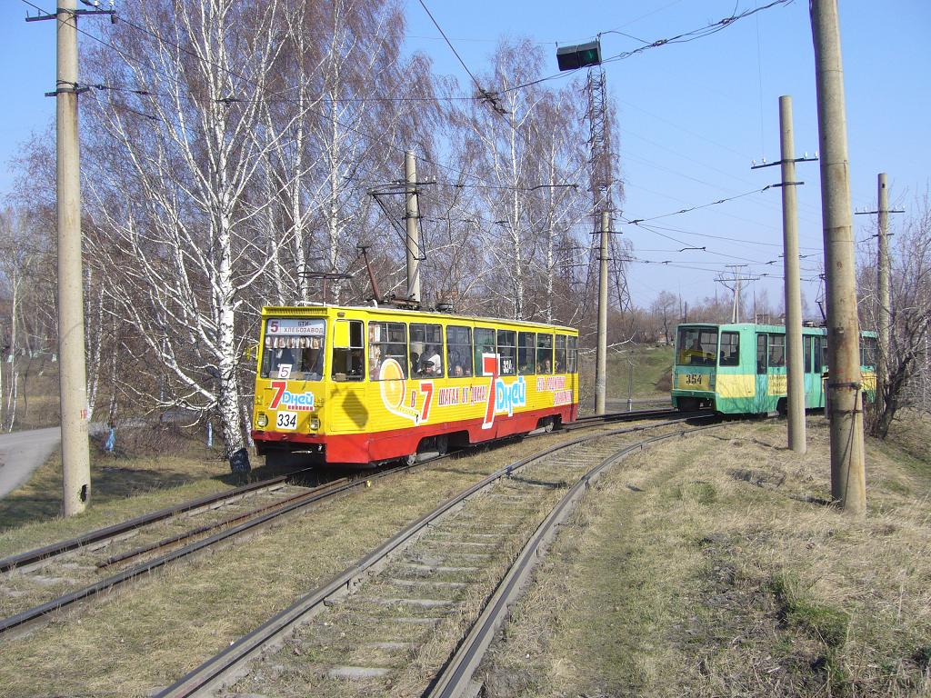 Прокопьевск, 71-605 (КТМ-5М3) № 334