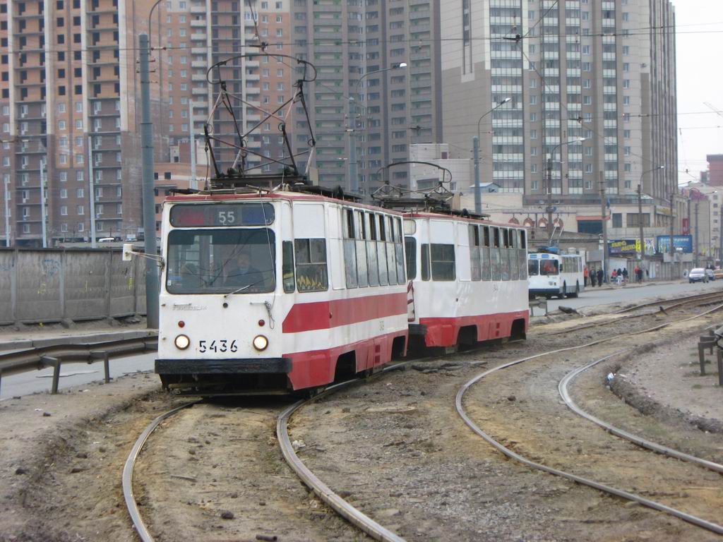 Санкт-Пецярбург, ЛМ-68М № 5436 Санкт-Пецярбург, ЛМ-68М № 5436