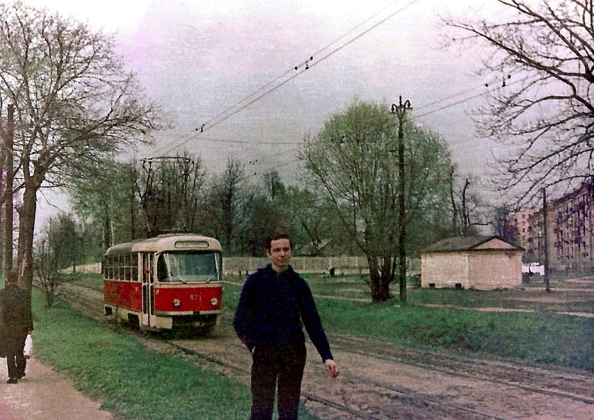 Москва, Tatra T3SU (двухдверная) № 571