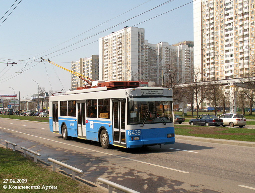Moscow, Trolza-5275.05 “Optima” № 6439