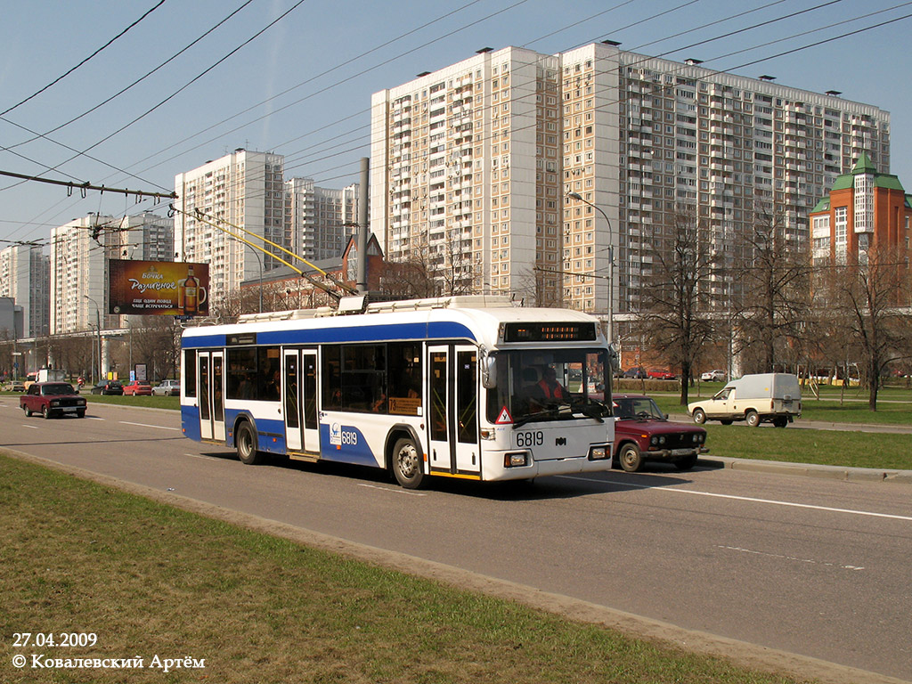 Москва, БКМ 321 № 6819