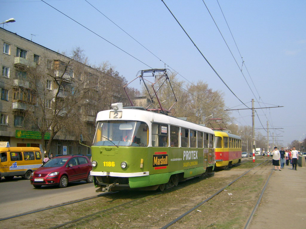 Ульяновск, Tatra T3SU № 1186