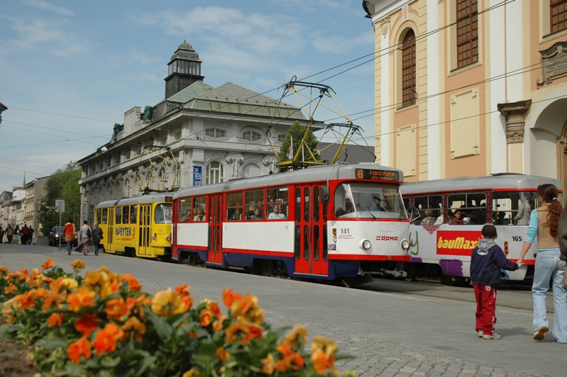 Olomouc, Tatra T3 № 141; Olomouc, Tatra T3 № 134 Olomouc, Tatra T3 № 141; Olomouc, Tatra T3 № 134