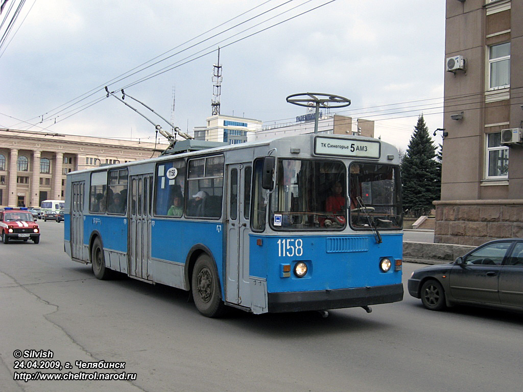 Челябинск, ЗиУ-682Г-012 [Г0А] № 1158