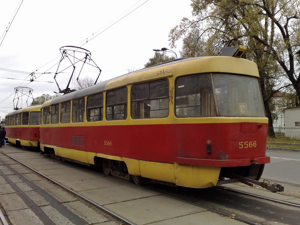 Киев, Tatra T3SU № 5566
