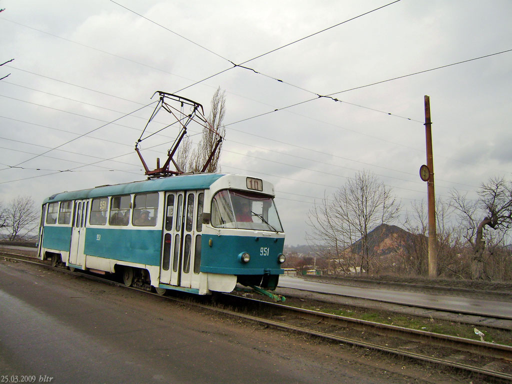 Донецк, Tatra T3SU № 951