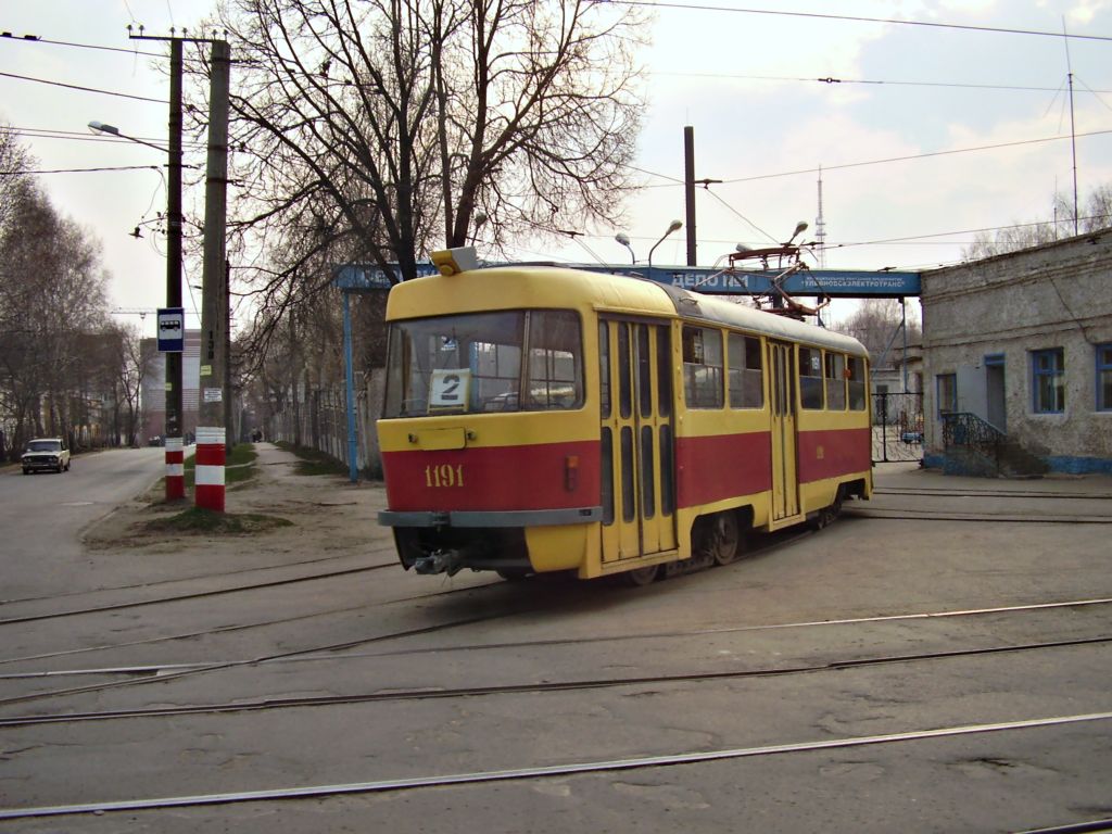 Ульяновск, Tatra T3SU № 1191 Ульяновск, Tatra T3SU № 1191