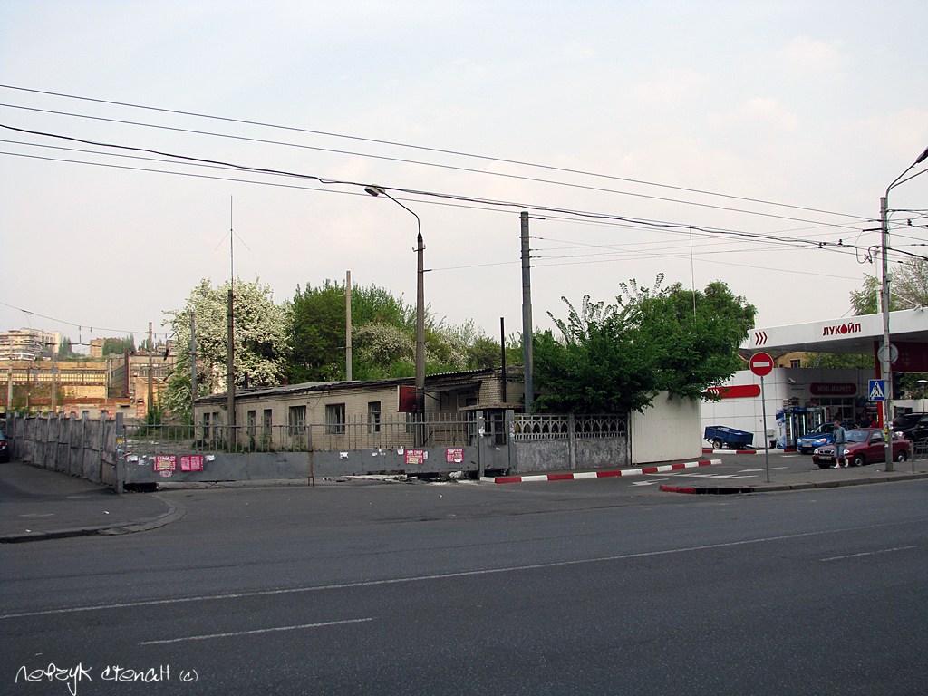 Киев — Троллейбусные депо: 1. Старая территория на ул. Красноармейской (Большой Васильковской)