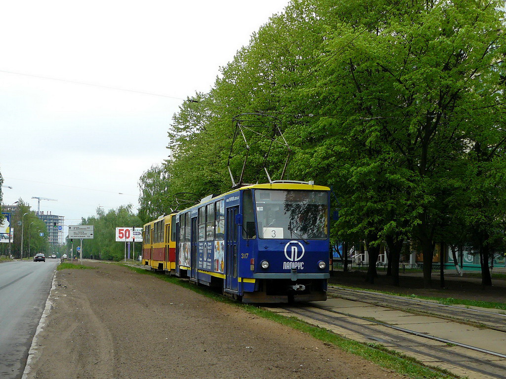 Киев, Tatra T6B5SU № 317