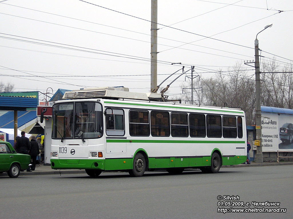 Челябинск, ЛиАЗ-5280 (ВЗТМ) № 1139 Челябинск, ЛиАЗ-5280 (ВЗТМ) № 1139