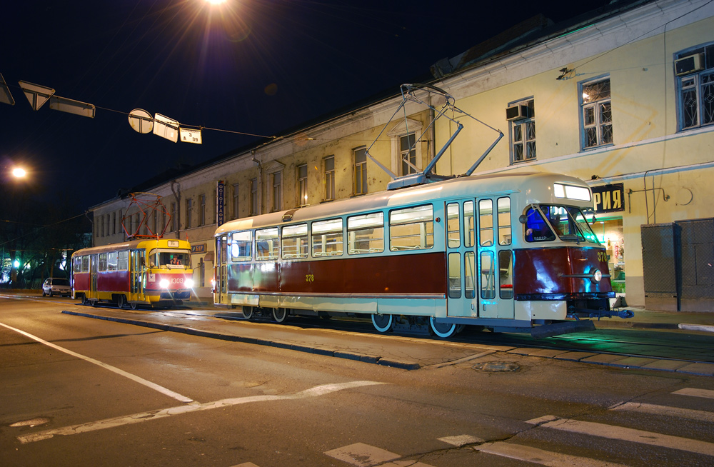Moskwa, Tatra T2SU Nr 378
