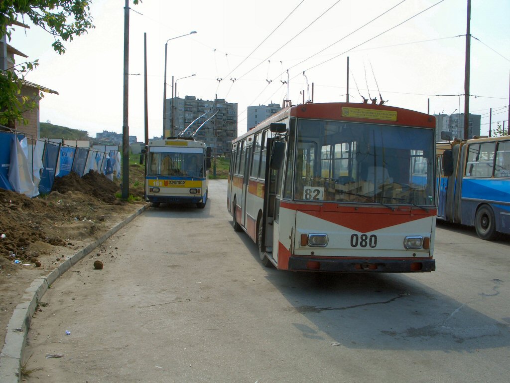 Варна, Škoda 14Tr06 № 080