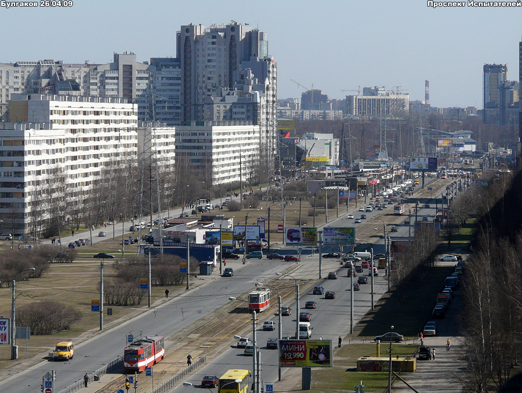 Санкт-Петербург — Трамвайные линии и инфраструктура