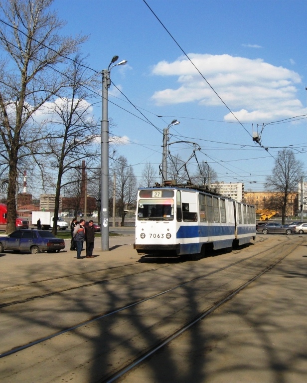 Санкт-Петербург, ЛВС-86К № 7063
