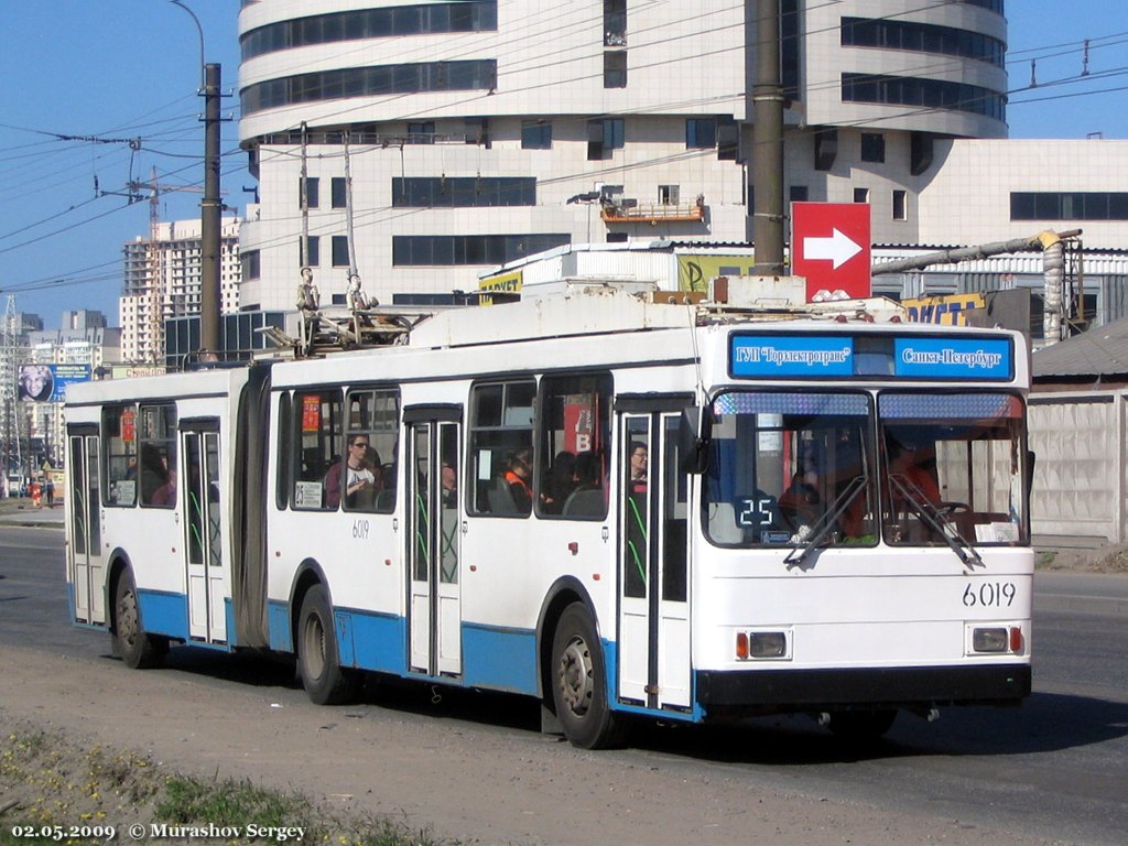 Санкт-Петербург, ВМЗ-6215 № 6019