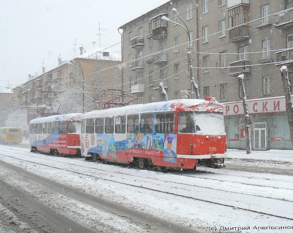 Екатеринбург, Tatra T3SU № 596 Екатеринбург, Tatra T3SU № 596